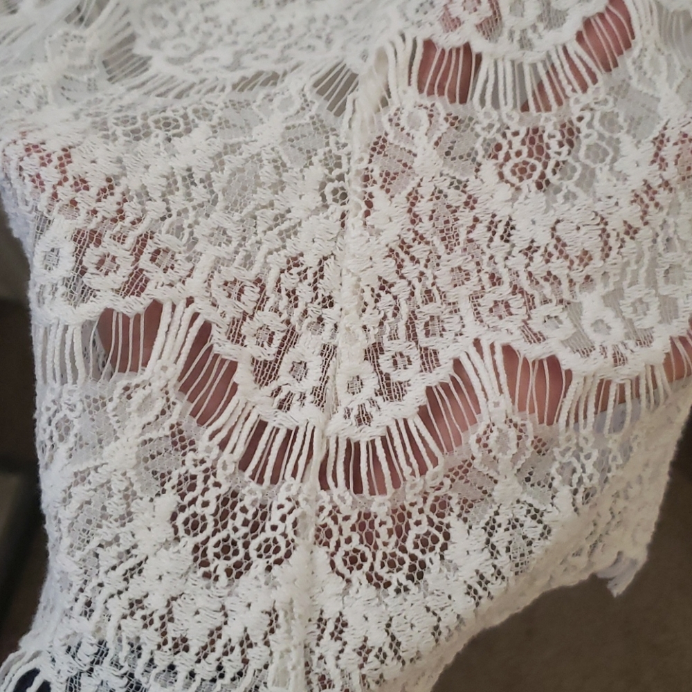 Free People Intimately white lace dress - Picture 12 of 16